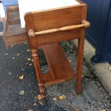 Dressing table time Louis Philippe cherry and marble 1880