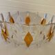 Lot  de 2 saladiers en cristal