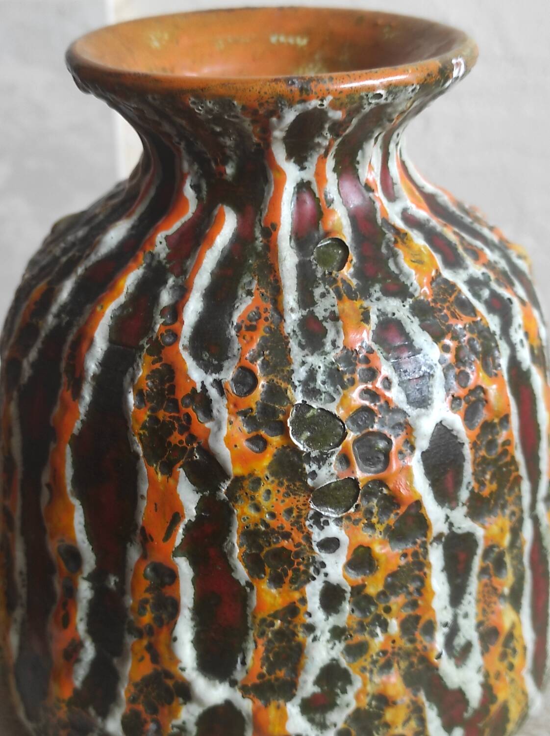 Fat lava ceramics from Hungary, 1950s-1960s