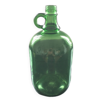 Olive green demijohn