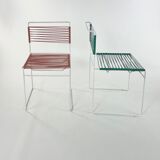 Set of 2 Scoubidou chairs
