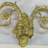 Pair of piano candle holders