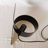 Steel looping lamp, Massive, Belgium, 1990.