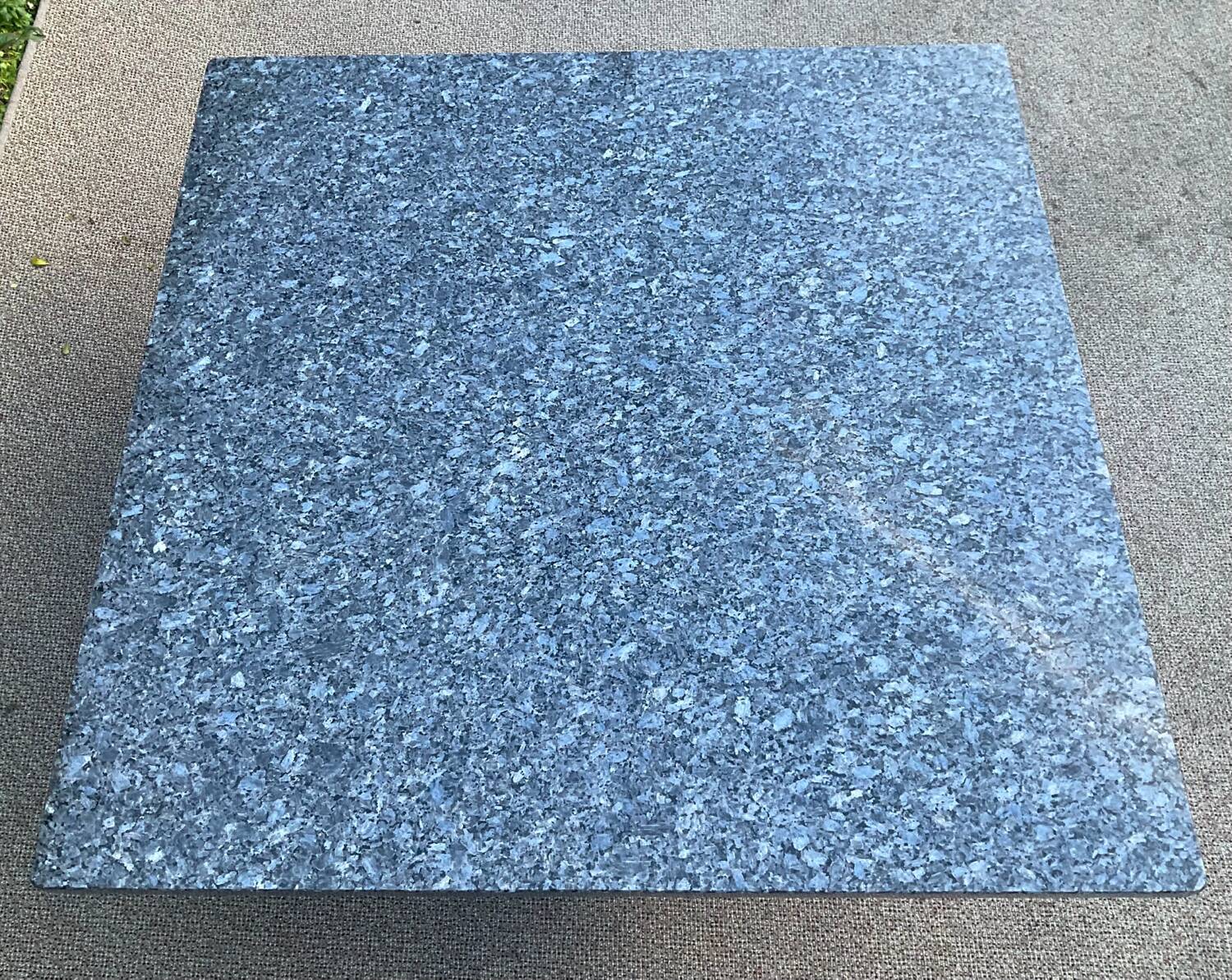 Vintage granite coffee table