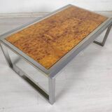 Elm burl coffee table