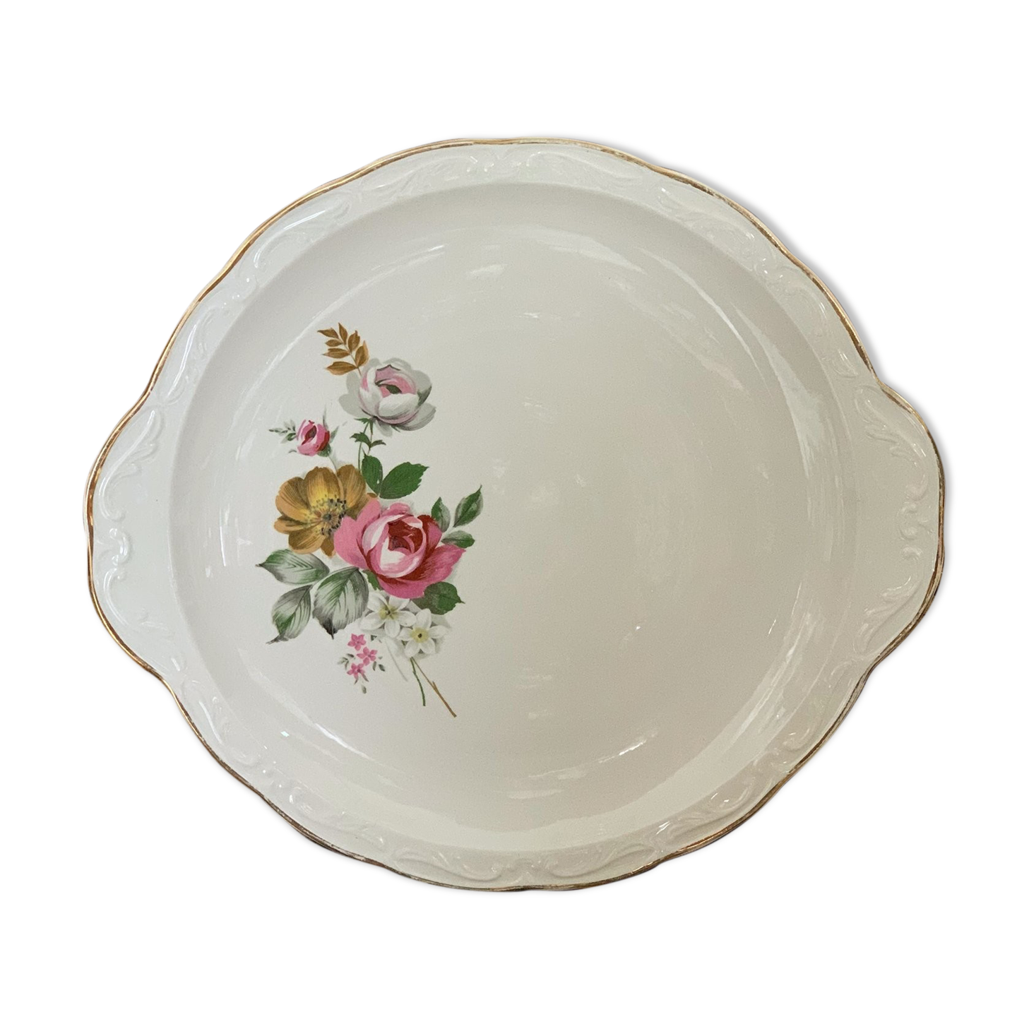 Digoin Sarreguemines pie or earthenware cake