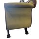 Vintage green baroque sofa / two-seater sofa