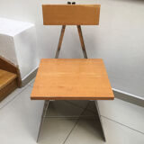 Design chair in aluminum