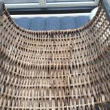 Rattan log holder