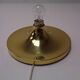 Space Age Golden Wall Lamp from Doria Leuchten, 1960s