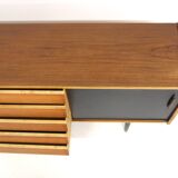Scandinavian teak sideboard "Trio", Nils Jonsson, Troeds, Sweden, 1960
