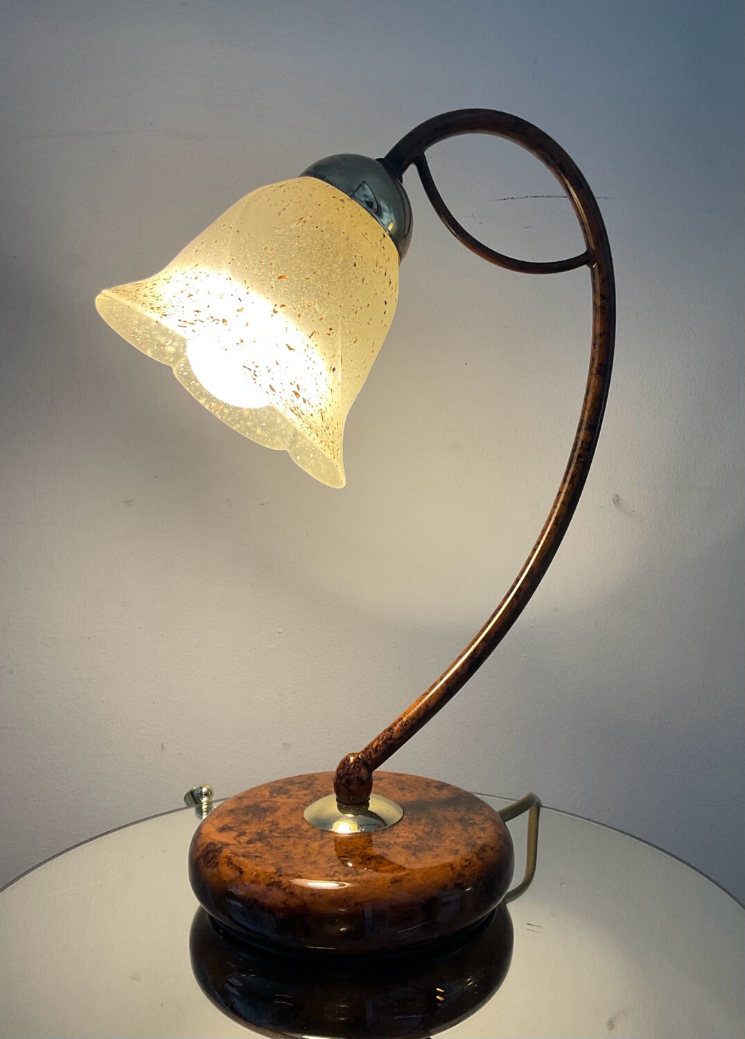 Pair of Italian lamps from the 70s-80s