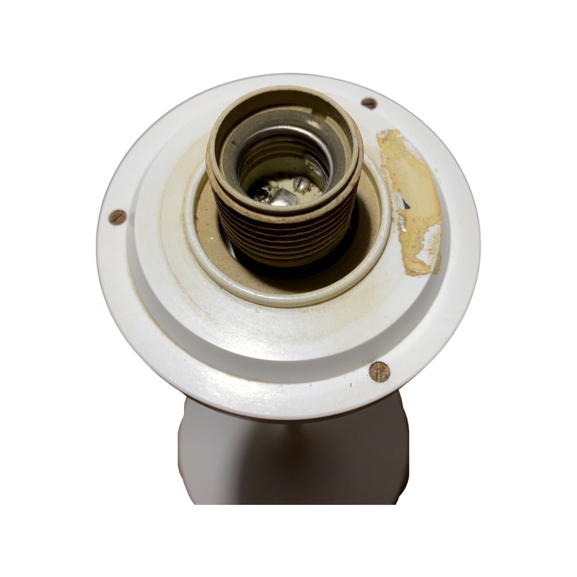 Vintage Tulip Floor Lamp Gianfranco Frattini Design, Italy | Italian Design White Colored