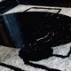 Table basse pied tulipe en marbre noir