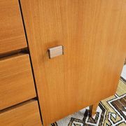 Scandinavian sideboard 3 drawers 1 door 1960 vintage