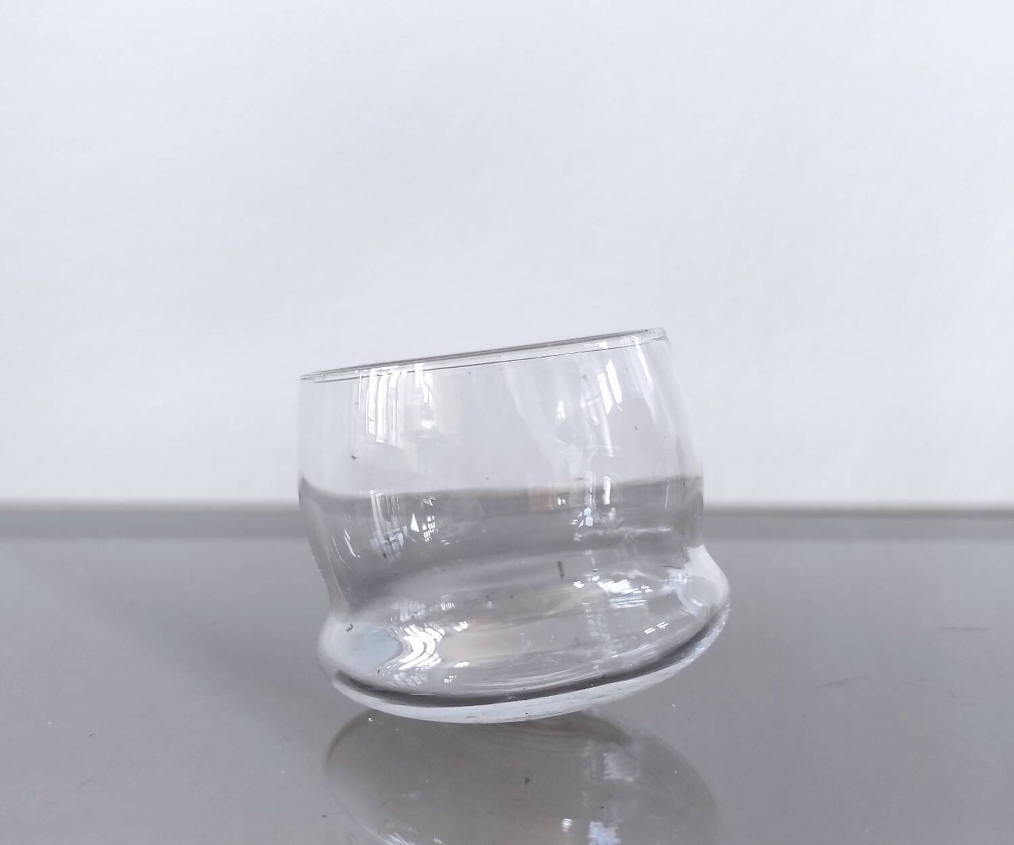 Set of 6 vintage "wobble" glasses (boat special)