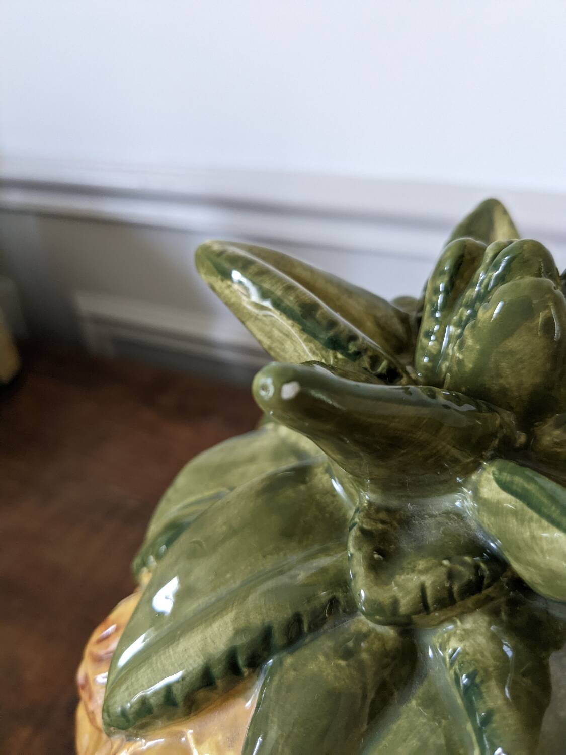 Ceramic pineapple ice bucket