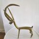 Antilope en bronze vintage