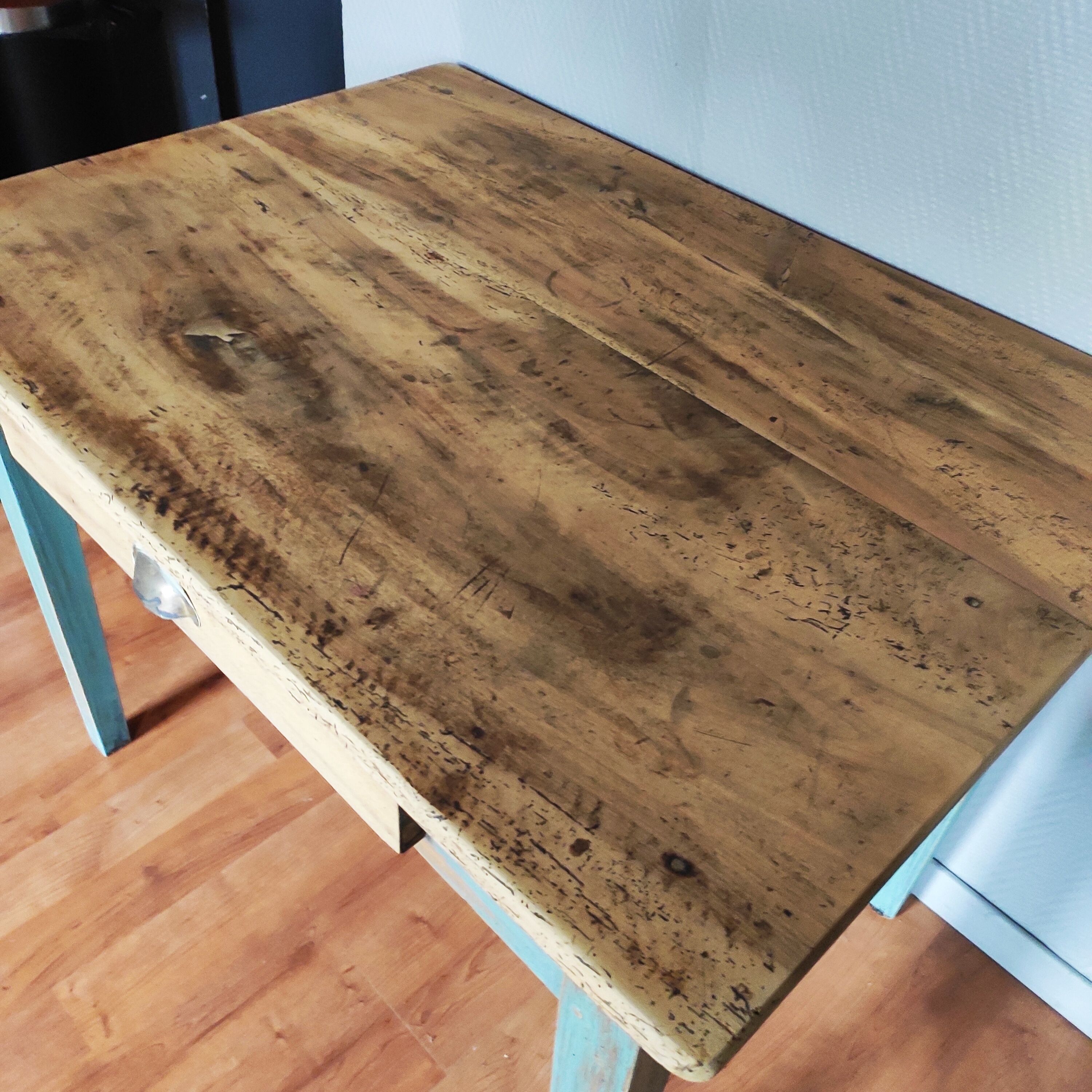 Old farmhouse table