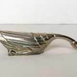 6 silver metal zoomorphic knife holders