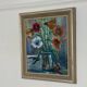 Swedish Oil on Panel – “Flower Still Life” by A. Åslund – Dated 1954