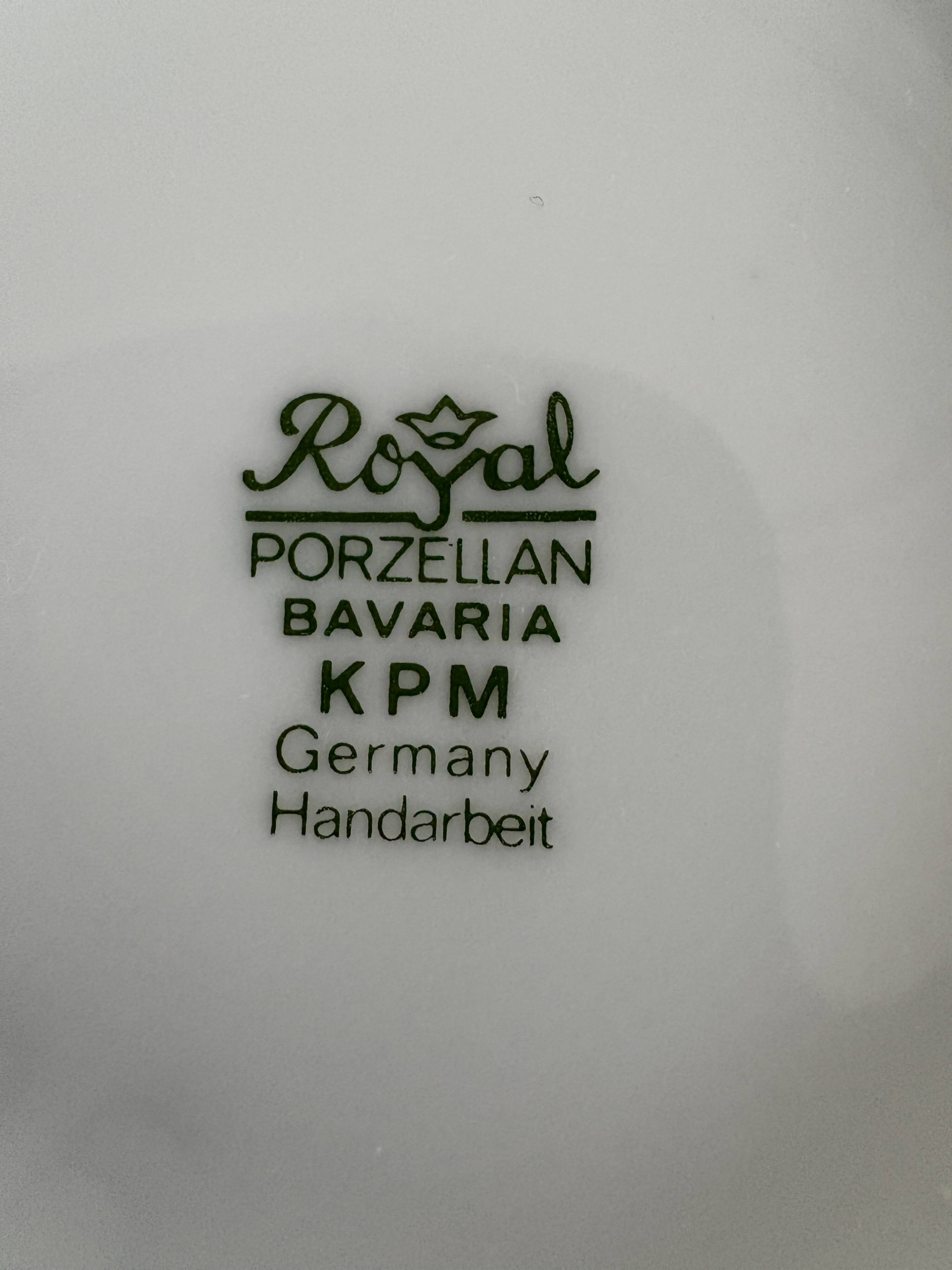 Antique porcelain vase from Bavaria