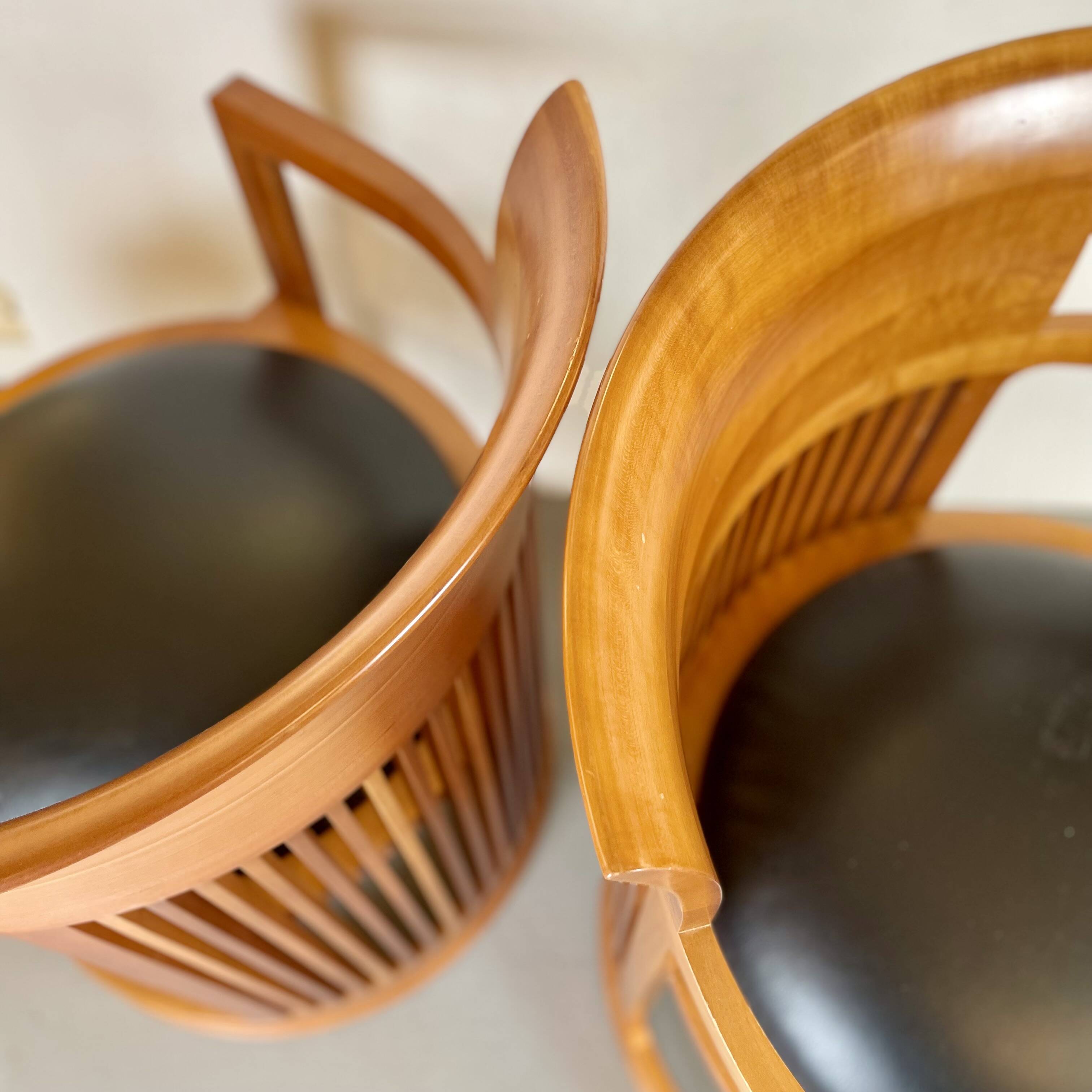 Barrel Chair by Frank Lloyd Wright Edited by Cassina, 1986