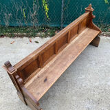 Old church pew