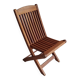 Chaise enfant vintage en teck pliante