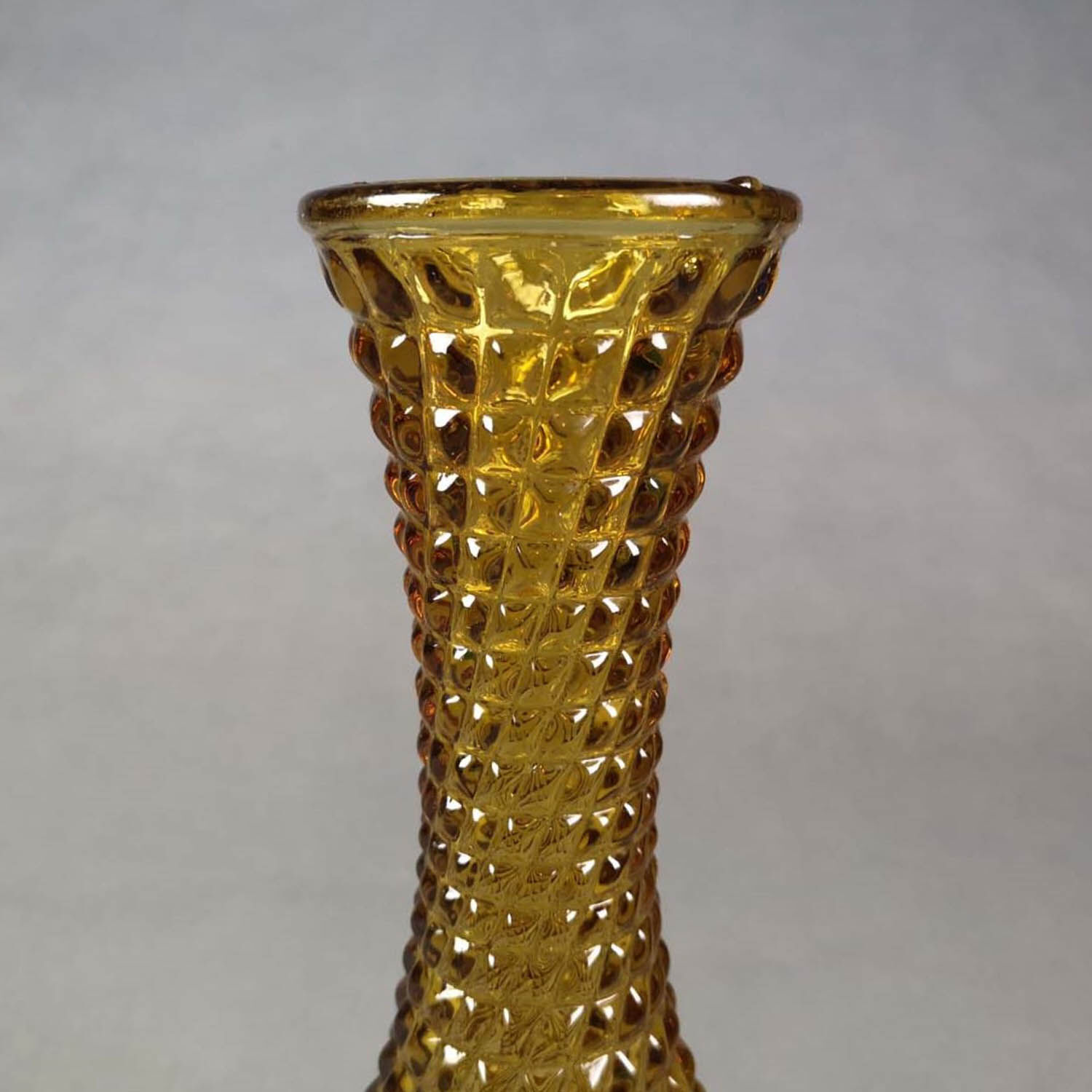 Italian empoli vase empoli diamond tip 30 cm