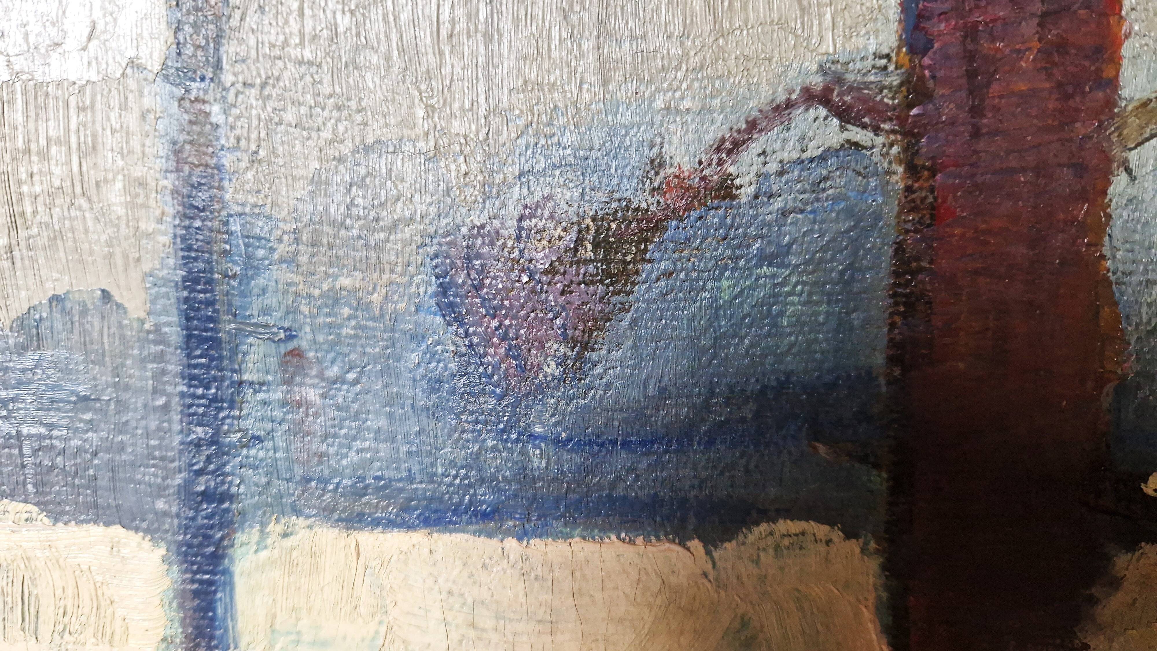 Important tableau ecole russe xx