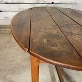 Ancienne table de ferme ovale