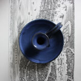 bougeoir bleu