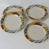 Set of 80's plates