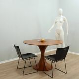 Table à manger sculpturale du milieu du siècle Carlo De Carli années 1950