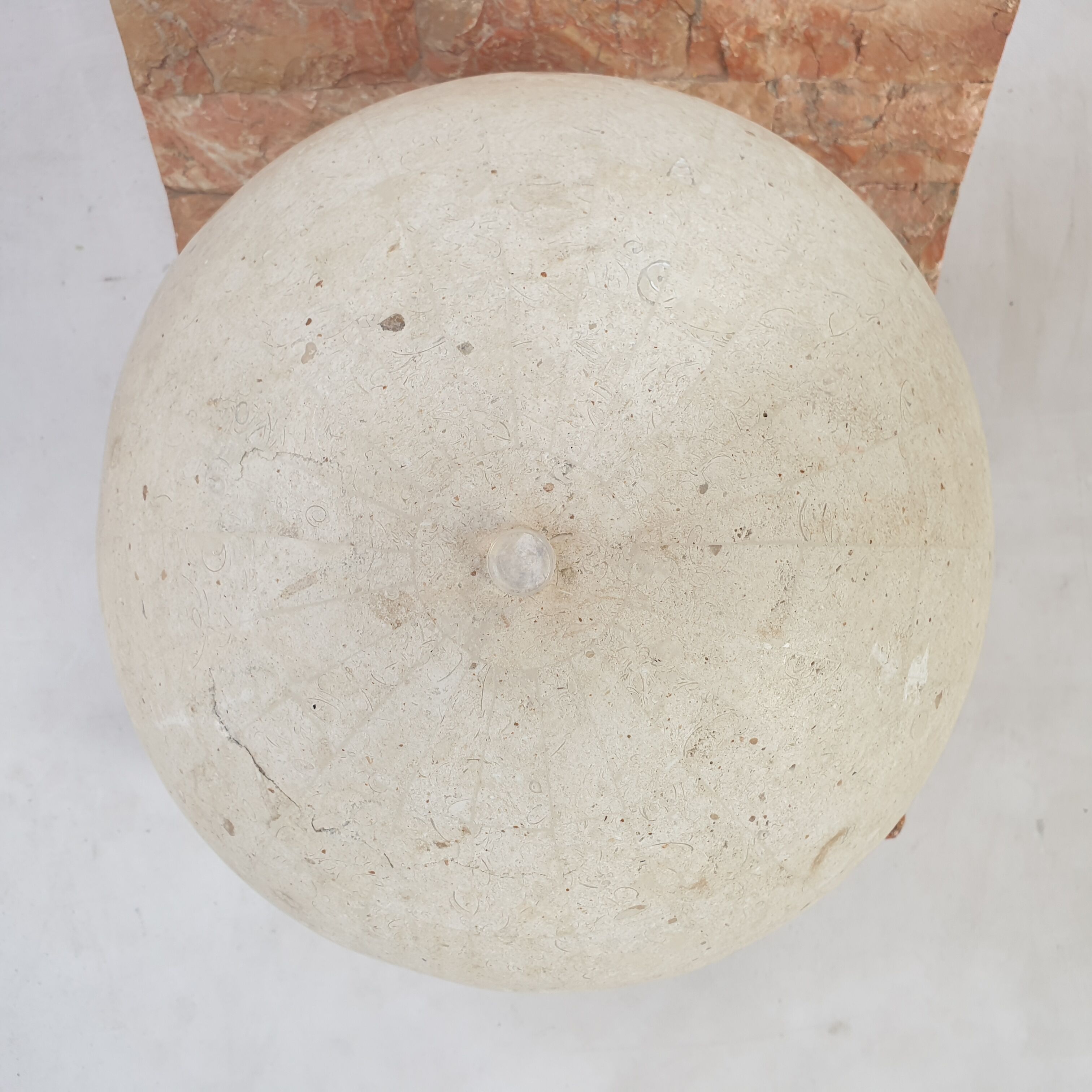 Magnussen Ponte Mactan Stone or Fossil Stone Coffee Table, 1980s