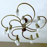 Large vintage architectural ceiling light