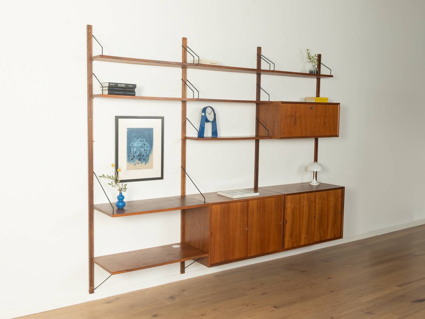 1960s wall shelf, Poul Cadovius