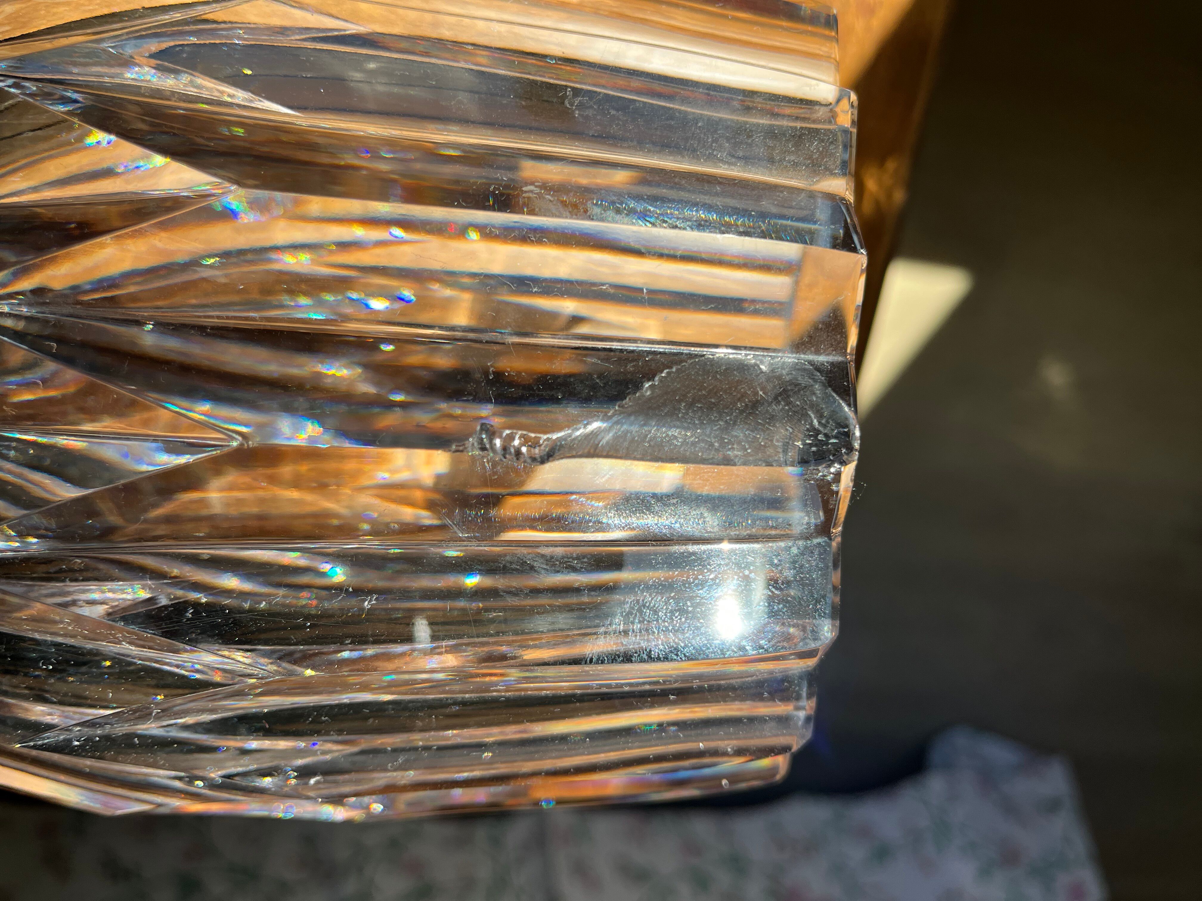 Sèvres crystal vase
