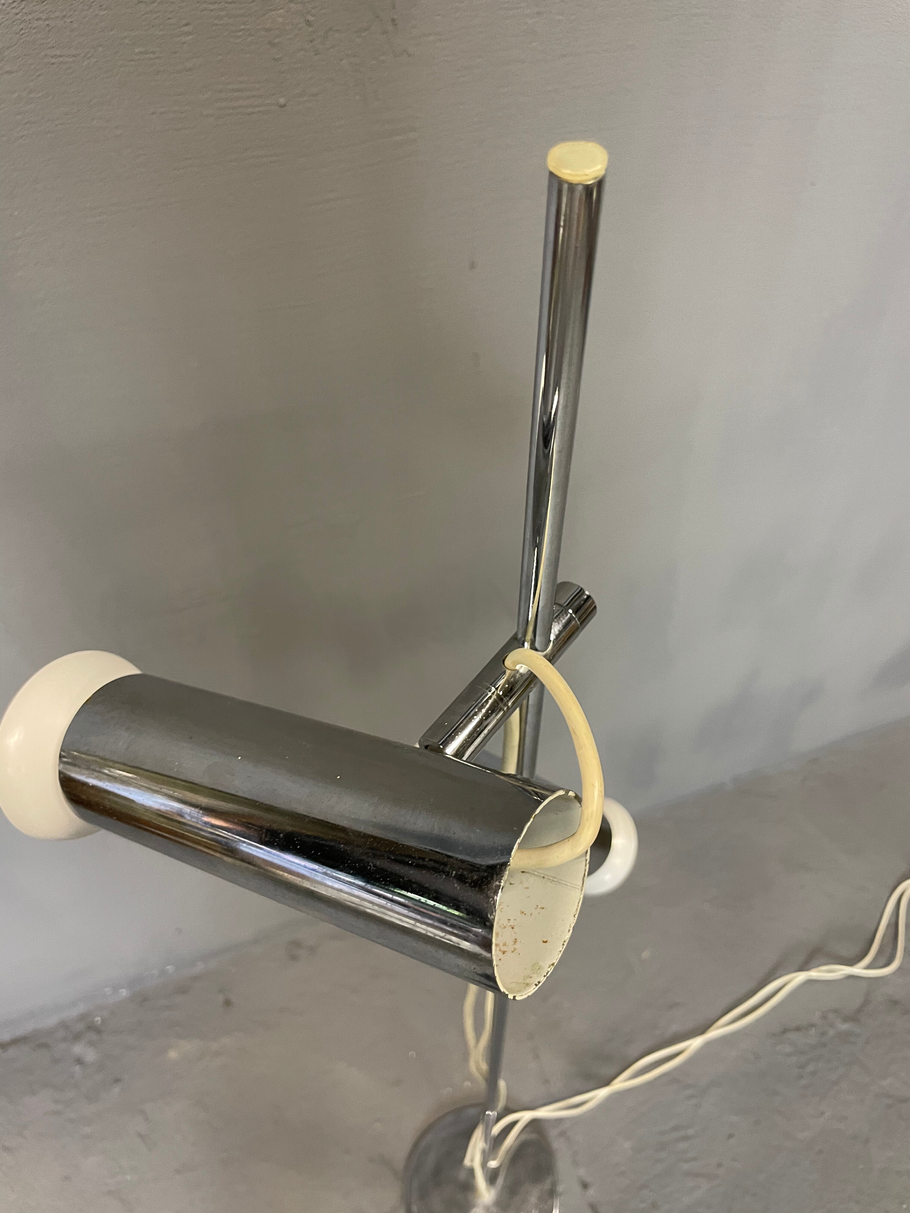 Floor lamp 70s, 2 fires