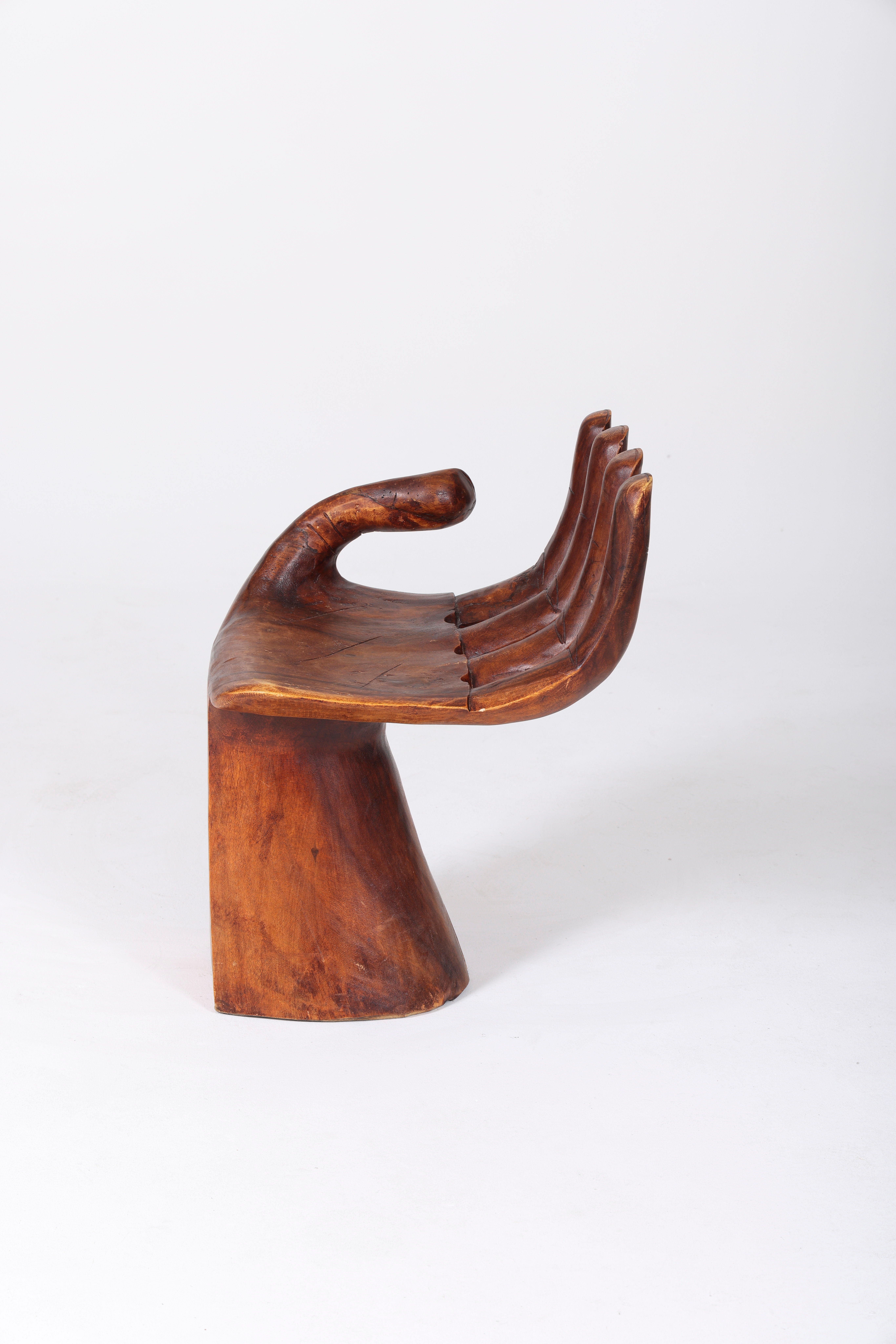 Solid wood hand chair