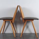 Set 4 chaises Lollipops, design Jiràk, 1960s