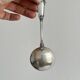 Silver-plated sauce spoon