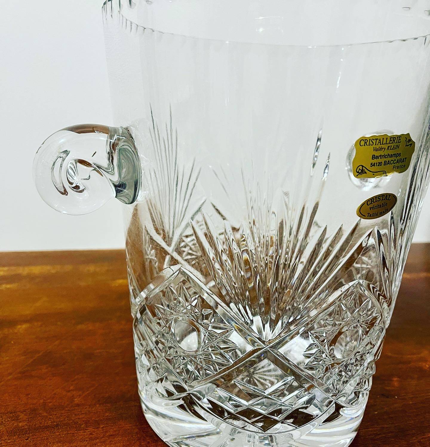 Baccarat champagne bucket
