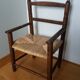Children's straw armchair