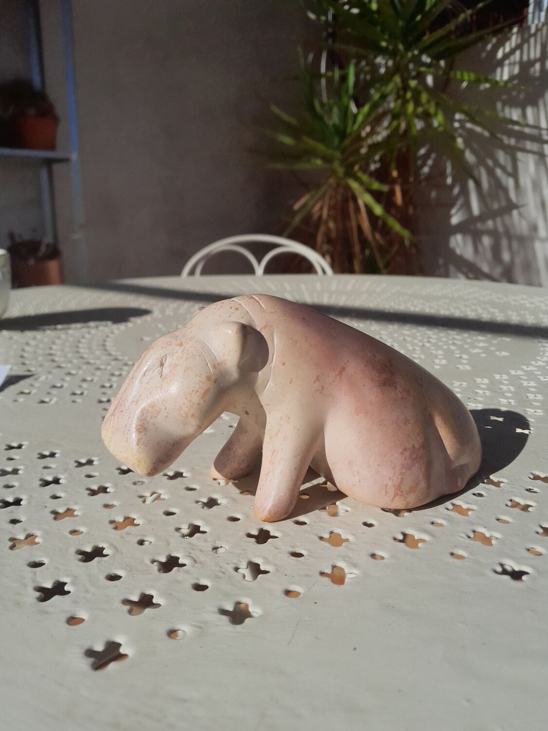Kisii stone figurine, paperweight