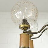 Vintage Brass Pendant Light Elegant Rustic Chendelier Colonial Style
