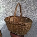 Panier à bois en osier