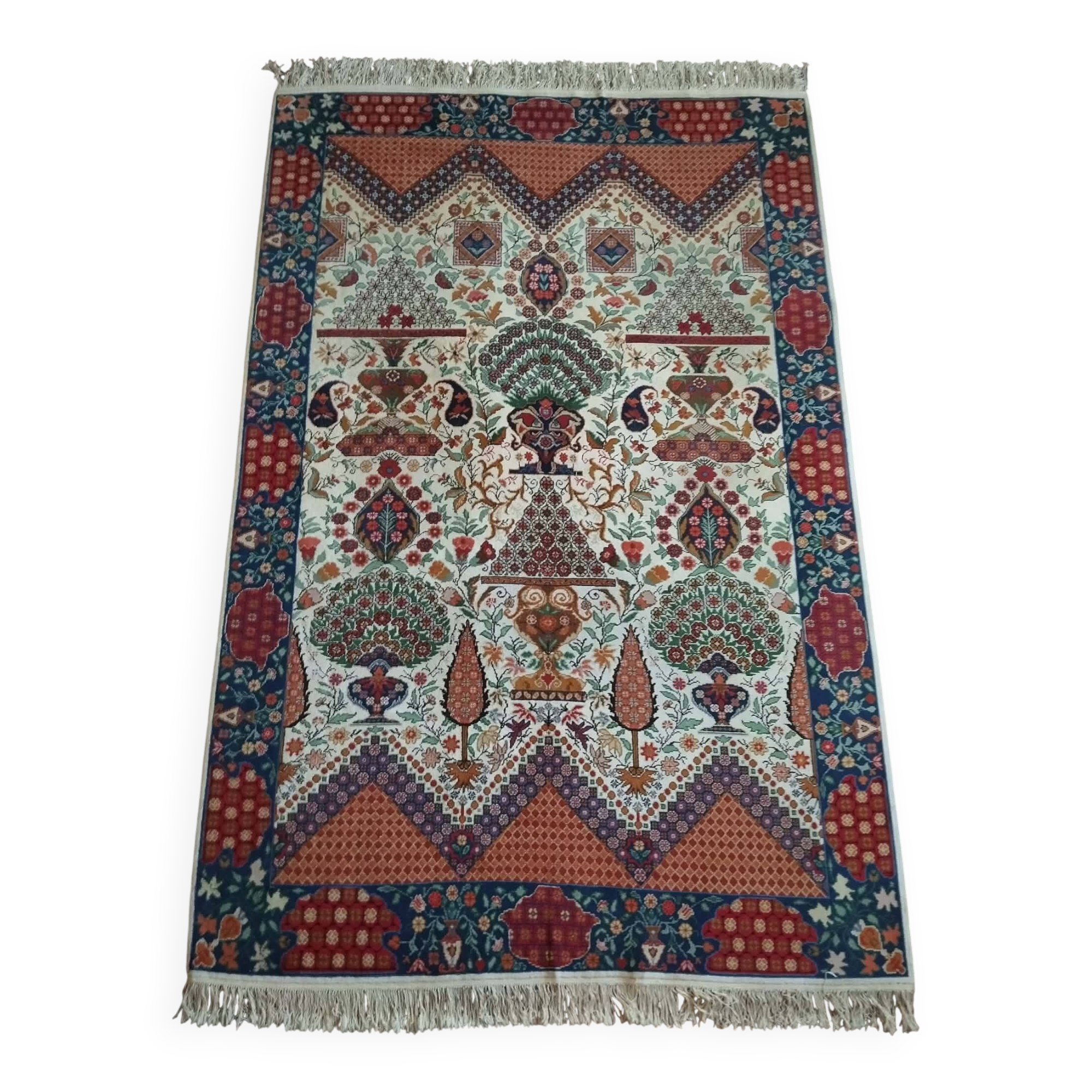 Handmade Kairouan Berber rug 304x203cm
