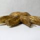Sculpture murale en relief Soleil or vintage